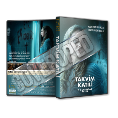 Takvim Katili - The Calendar Killer - 2025 Türkçe Dvd Cover Tasarımı